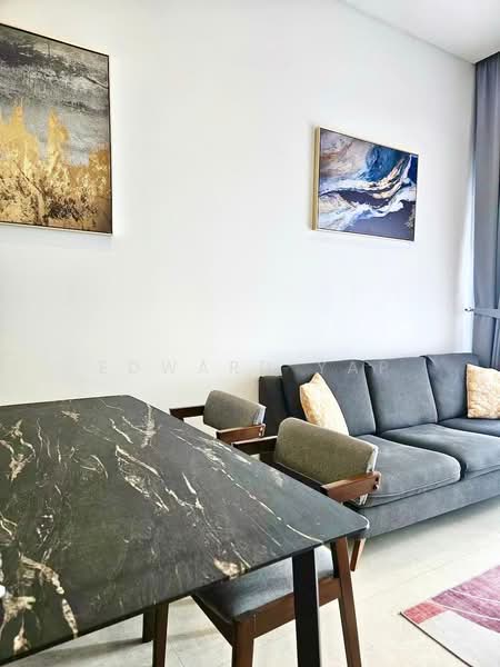 Service Residence for Sale at Residensi Solaris Parq - Edward Yap - Living Room - PropertyGuru.com.my
