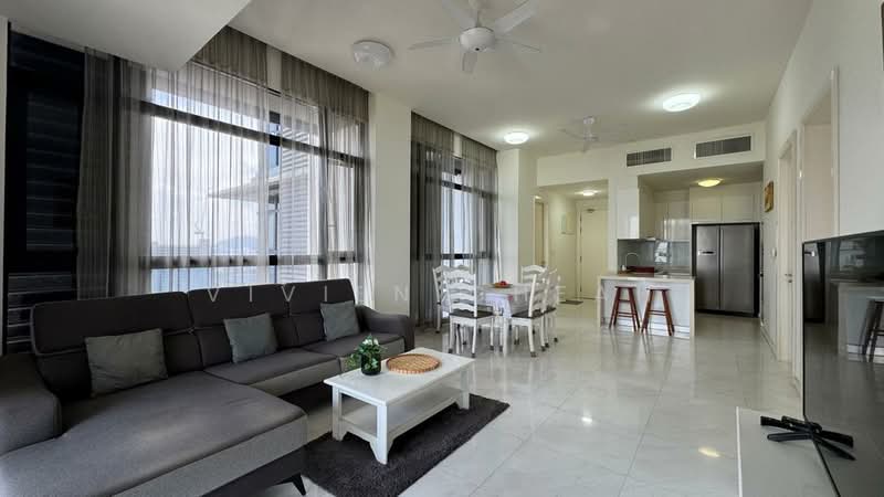 Condominium for Rent at Setia V Residences - Vivien Cheah - Living Room - PropertyGuru.com.my