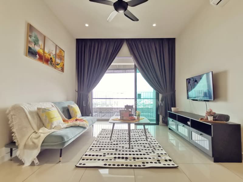 Service Residence for Rent at UNIO Residence - Alvin Sow - Living Room - PropertyGuru.com.my