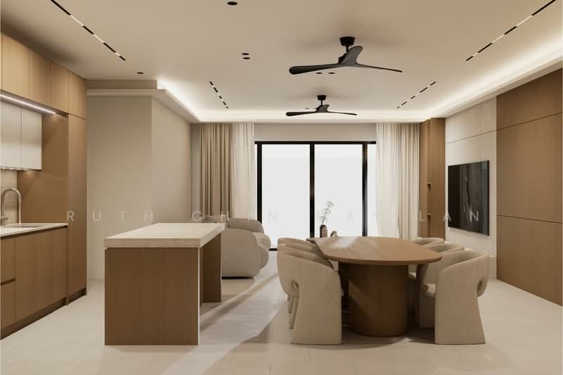 Service Residence for Rent at Jendela Residences - Ruth Chin May Lan - Living Room - PropertyGuru.com.my