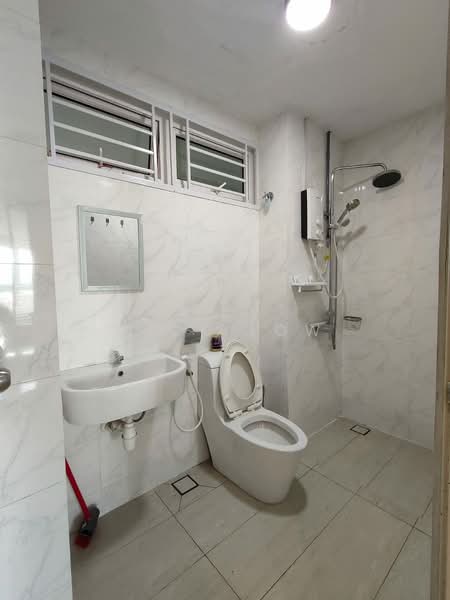 Service Residence for Rent at Twin Galaxy (Dwi Galaksi) - Nick Low - Bathroom - PropertyGuru.com.my