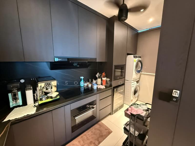 Kondominium untuk Disewa di Queens Residences Q1 @ Queens Waterfront - Jason Phoon - Kitchen - PropertyGuru.com.my