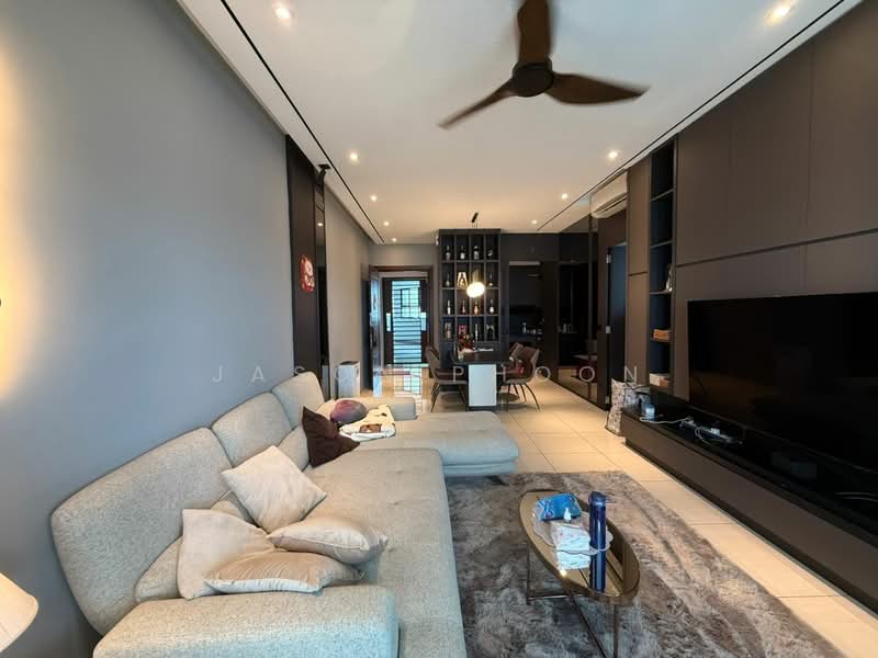 Kondominium untuk Disewa di Queens Residences Q1 @ Queens Waterfront - Jason Phoon - Living Room - PropertyGuru.com.my