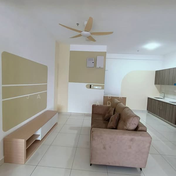Servis Apartment untuk Disewa di Stanford Suites @ EduSentral - Jaleela Banu Ahmad - Living Room - PropertyGuru.com.my