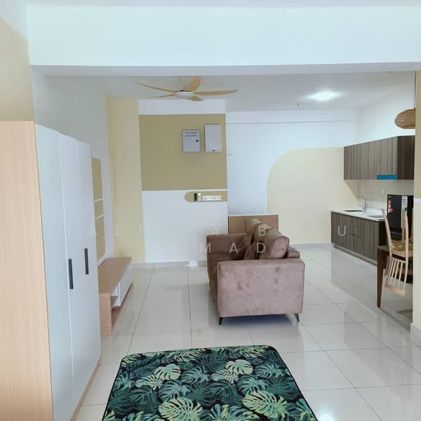 Servis Apartment untuk Disewa di Stanford Suites @ EduSentral - Jaleela Banu Ahmad - Living Room - PropertyGuru.com.my