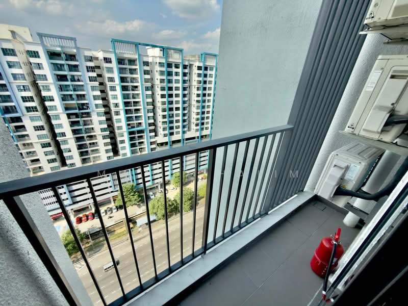 Servis Apartment untuk Dijual di Dian Residency - Mu'izz Halim - Balcony - PropertyGuru.com.my