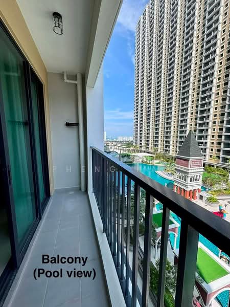 Rumah Flat untuk Disewa di IDEAL VENICE RESIDENCY - Pheng Han - Balcony - PropertyGuru.com.my