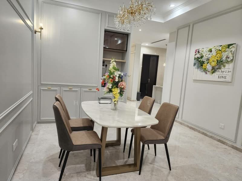 Servis Apartment untuk Disewa di The Manor - Hazel Lee - Dining Room - PropertyGuru.com.my