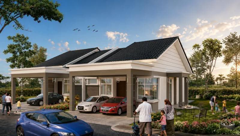 Rumah Berkembar untuk Dijual di Rumah Semi-D Setingkat di lunas (Lunas) - Ching Hsian Lim - Exterior - PropertyGuru.com.my