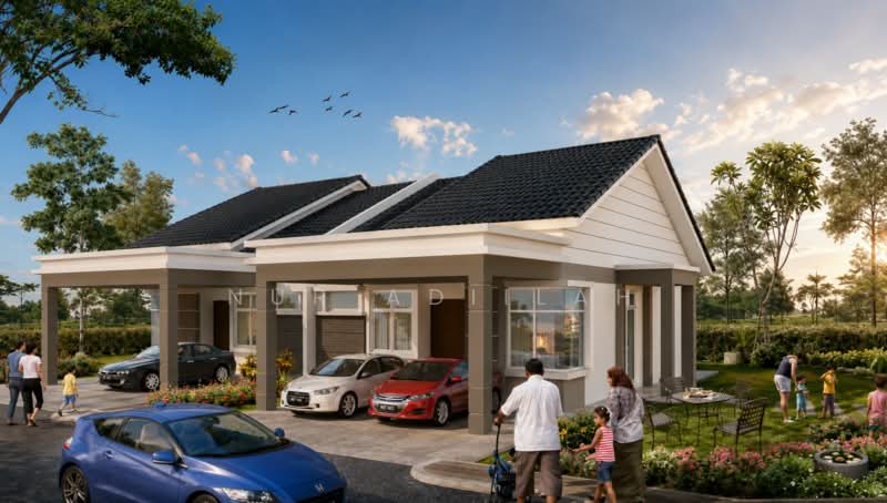Semi-Detached House for Sale in Lunas (Kedah) - Nur Adiilah - Exterior - PropertyGuru.com.my