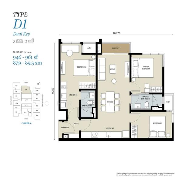 Service Residence for Sale at TwinPines Serviced Suites @ Tropicana Grandhill - Chris Tye - PropertyGuru.com.my