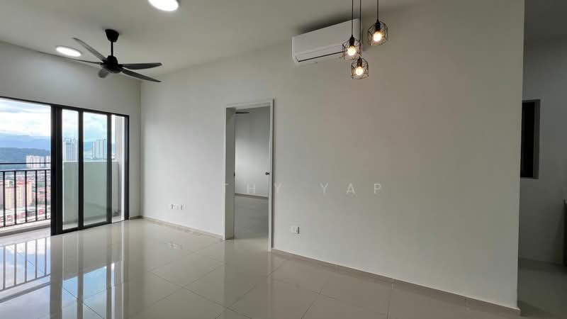 Kondominium untuk Disewa di Sky Awani Residensi 4 - Kathy Yap - Living Room - PropertyGuru.com.my