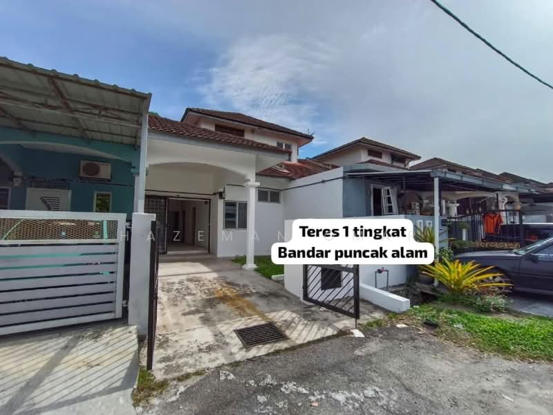 Rumah Teres 1 Tingkat untuk Dijual di Puncak Alam (Selangor) - Hazeman Omar - Exterior - PropertyGuru.com.my