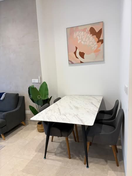 Servis Apartment untuk Disewa di Lucentia Residences - Rose Wong - Dining Room - PropertyGuru.com.my