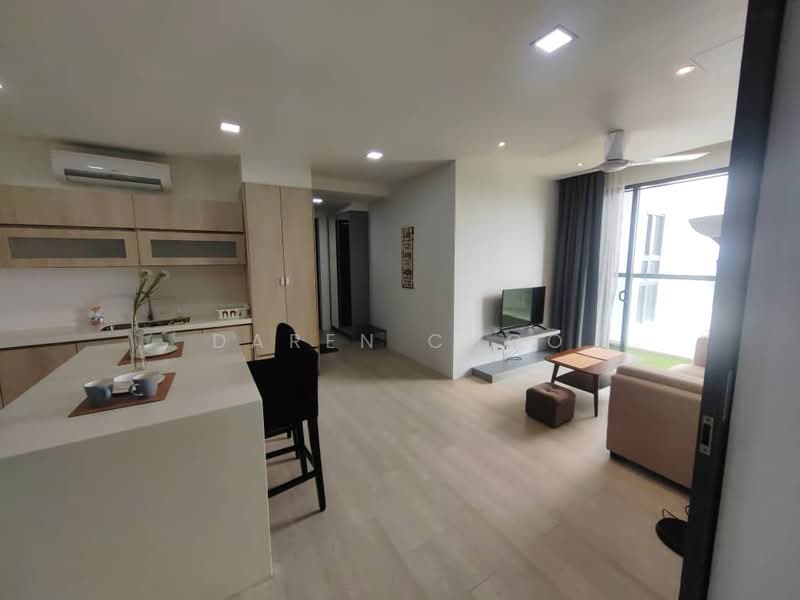 Service Residence for Rent at SkyPark @ Cyberjaya - Daren Choo - Living Room - PropertyGuru.com.my