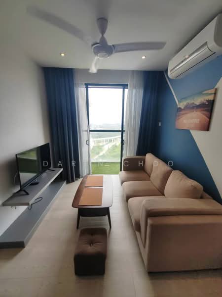 Service Residence for Rent at SkyPark @ Cyberjaya - Daren Choo - Living Room - PropertyGuru.com.my