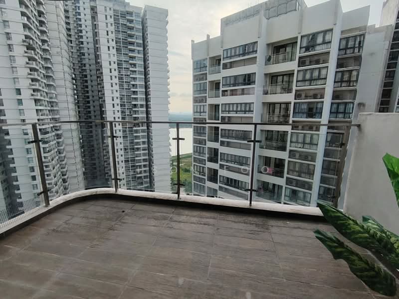 Condominium for Rent at Amberside @ Country Garden Danga Bay - Vison Foo - Balcony - PropertyGuru.com.my