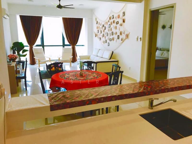 Servis Apartment untuk Dijual di Jazz Residences - Aster Ng - Living Room - PropertyGuru.com.my