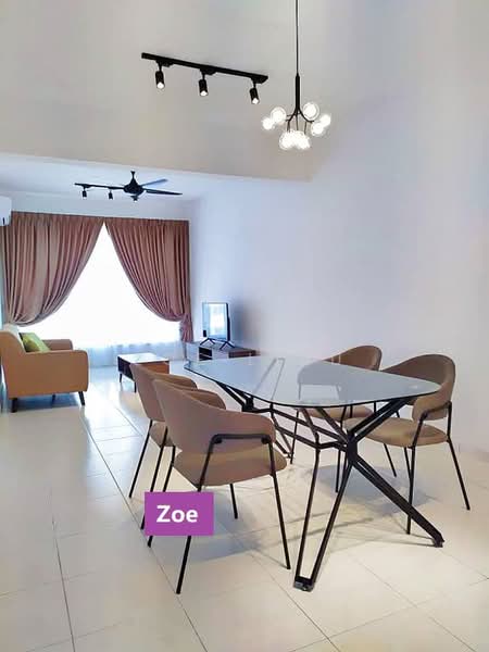 Condominium for Rent at i-Santorini - Zoe Liau - Living Room - PropertyGuru.com.my