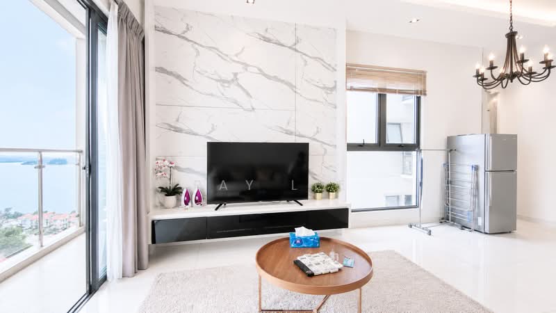 Kondominium untuk Disewa di Amberside @ Country Garden Danga Bay - Ray Lee - Living Room - PropertyGuru.com.my