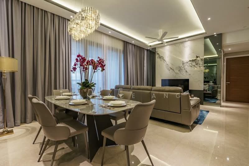 Servis Apartment untuk Disewa di The Astaka @ 1 Bukit Senyum - Wallace Ang - Living Room - PropertyGuru.com.my