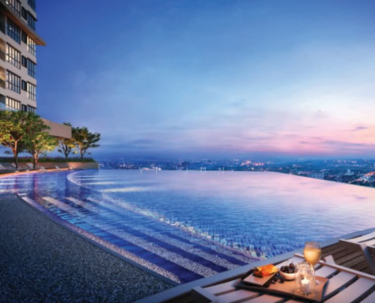 Service Residence for Rent at The Cruise Residence - Yi Jun - Pool - PropertyGuru.com.my