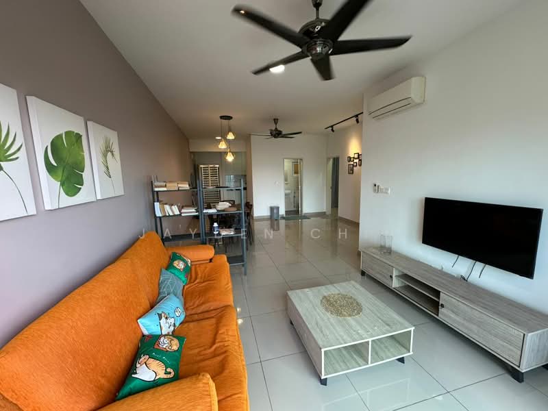 Kondominium untuk Disewa di The Holmes 1 - Jayden Chik - Living Room - PropertyGuru.com.my
