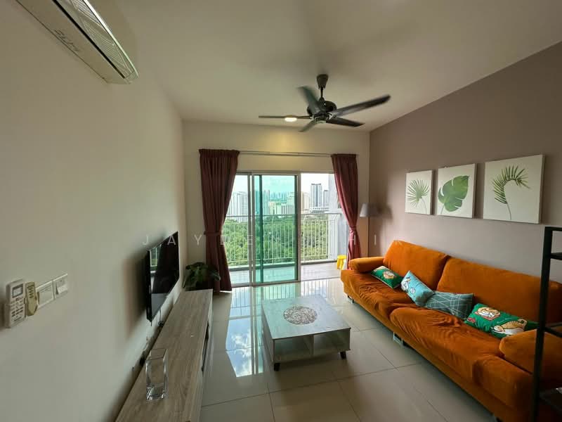 Kondominium untuk Disewa di The Holmes 1 - Jayden Chik - Living Room - PropertyGuru.com.my