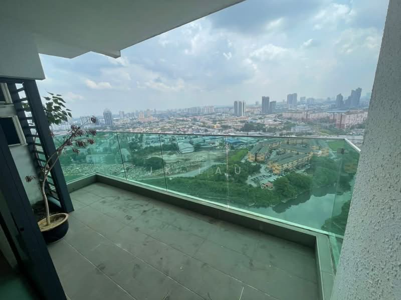 Kondominium untuk Disewa di Twin Residences - JK Lau - Balcony - PropertyGuru.com.my