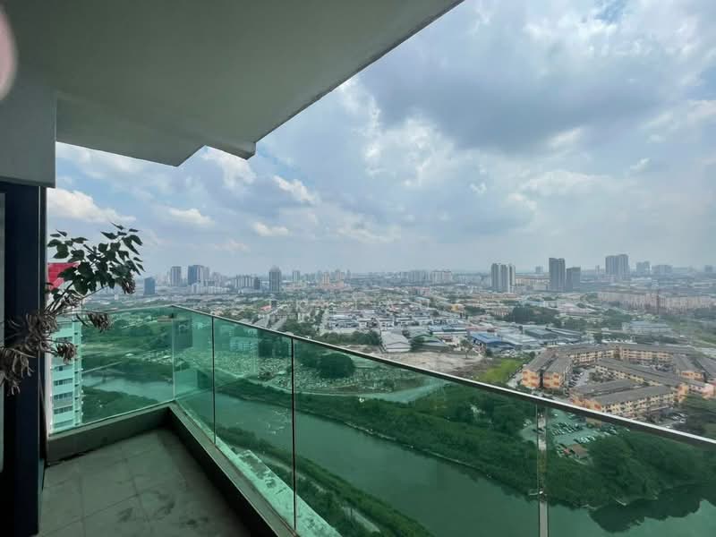 Kondominium untuk Disewa di Twin Residences - JK Lau - Balcony - PropertyGuru.com.my