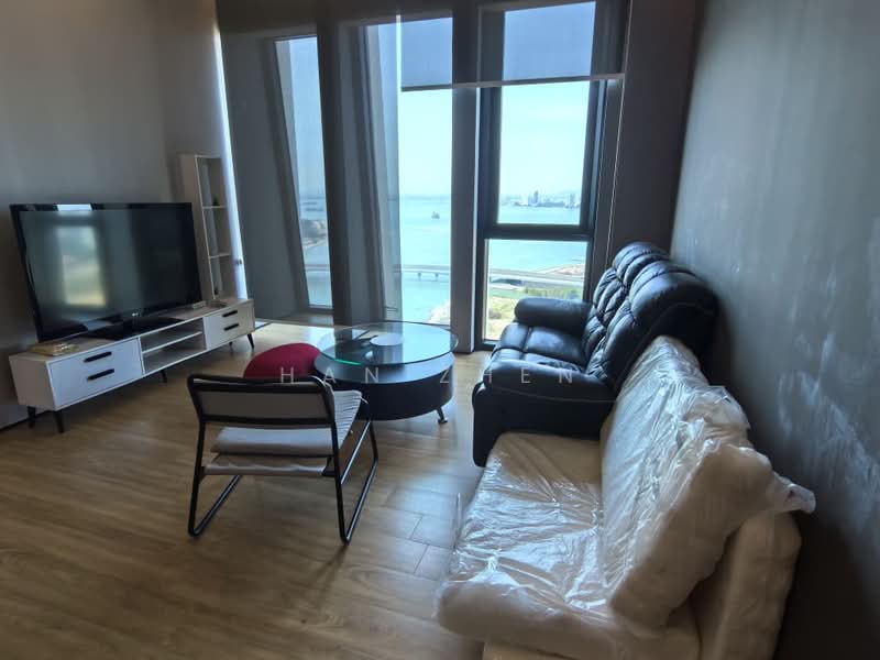 Servis Apartment untuk Disewa di City of Dreams - Han Zhen - Living Room - PropertyGuru.com.my