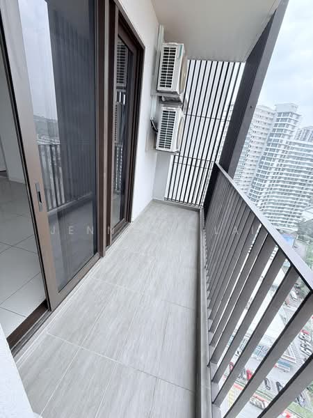 Service Residence for Rent at The Pulse Residence - Jennifer Lai - Balcony - PropertyGuru.com.my