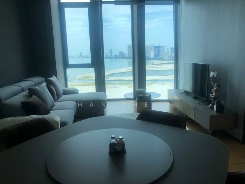 Servis Apartment untuk Disewa di City of Dreams - Han Zhen - Living Room - PropertyGuru.com.my