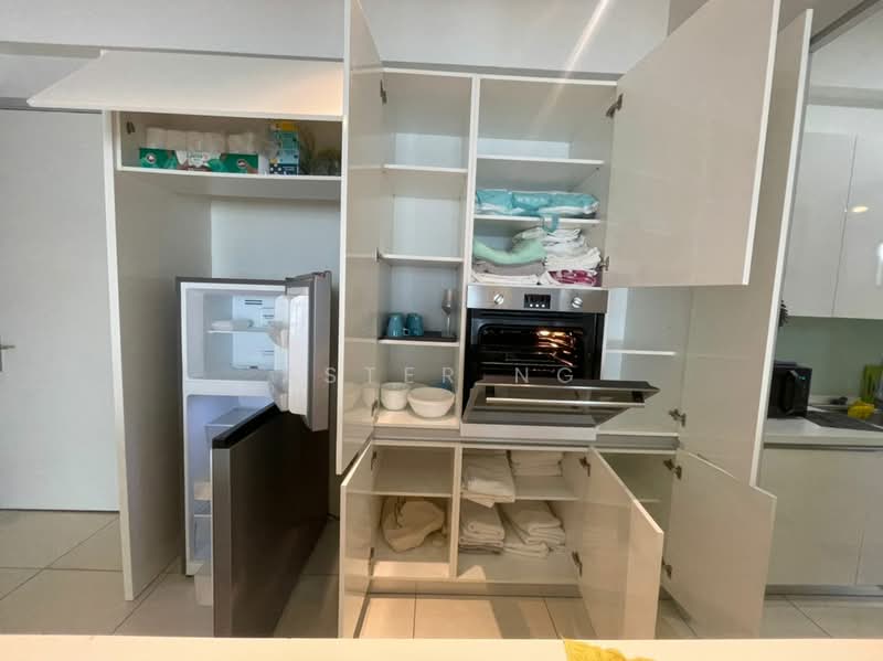 Service Residence for Sale at Jazz Residences - Aster Ng - Kitchen - PropertyGuru.com.my