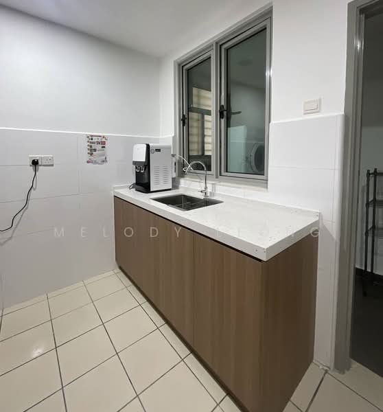 Service Residence for Rent at Greenz (Residensi Flora) @ One South - Melody Leong - Kitchen - PropertyGuru.com.my