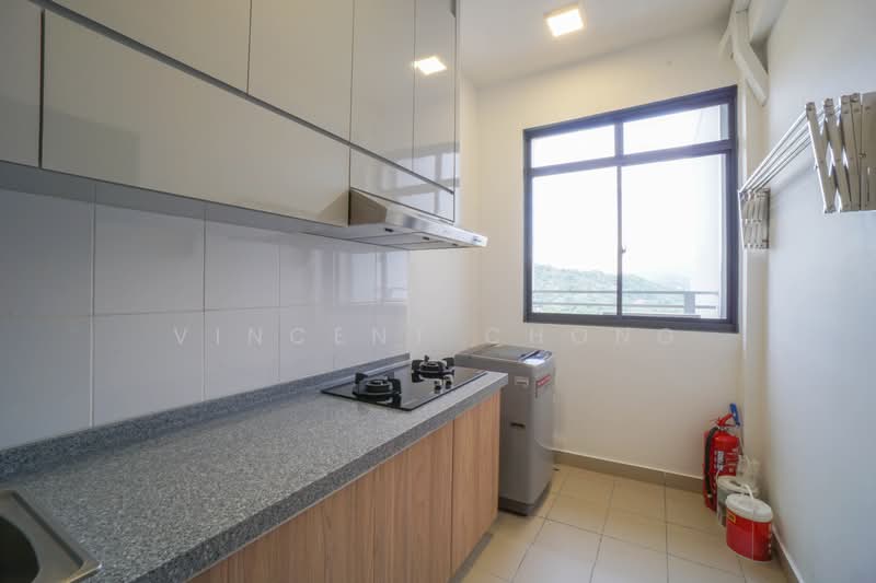 Kondominium untuk Dijual di Kingfisher Inanam Condominium - Vincent Chong - Kitchen - PropertyGuru.com.my