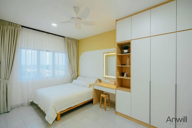 Kediaman Servis untuk Dijual di The Clio 2 Residences - Eunice Kerk - Bedroom - PropertyGuru.com.my