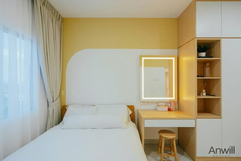 Kediaman Servis untuk Dijual di The Clio 2 Residences - Eunice Kerk - Bedroom - PropertyGuru.com.my