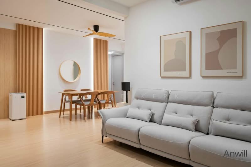 Servis Apartment untuk Dijual di The Clio Residences - Eunice Kerk - Living Room - PropertyGuru.com.my