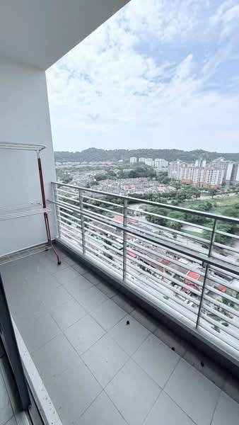 Service Residence for Sale at Brio Setia Walk - Jennifer Lai - Balcony - PropertyGuru.com.my