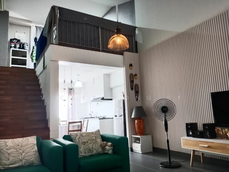Service Residence for Sale at Axis SoHu @ Axis Pandan - Vickky Wong CF - Living Room - PropertyGuru.com.my