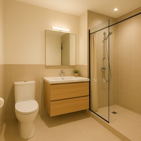 Servis Apartment untuk Disewa di Edelweiss @ Tropicana Gardens - Junn Wong - Bathroom - PropertyGuru.com.my