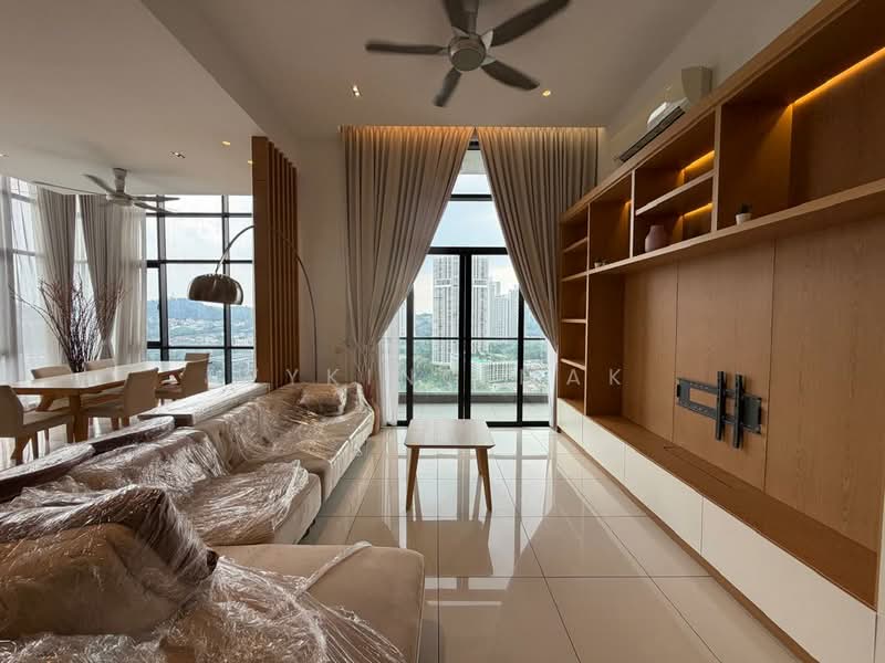 Condominium for Sale at Dua Menjalara - Wyking Mak - Living Room - PropertyGuru.com.my