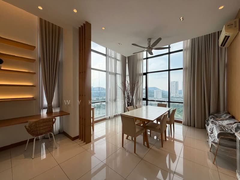 Condominium for Sale at Dua Menjalara - Wyking Mak - Dining Room - PropertyGuru.com.my