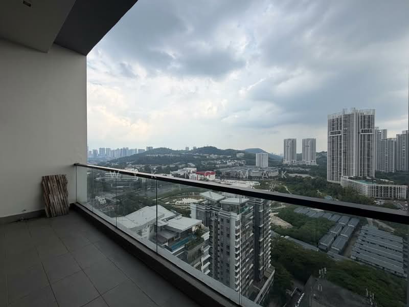Condominium for Sale at Dua Menjalara - Wyking Mak - Balcony - PropertyGuru.com.my