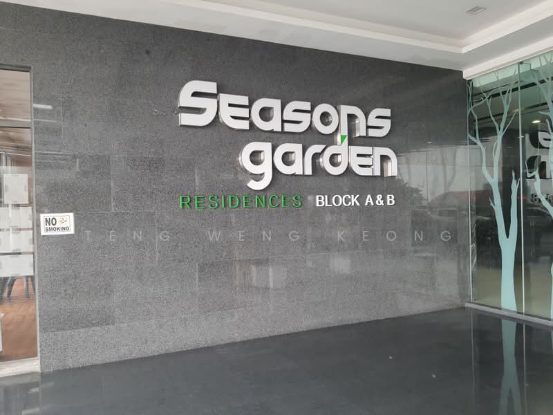 Servis Apartment untuk Dijual di Seasons Garden Residences - Teng Weng Keong - PropertyGuru.com.my