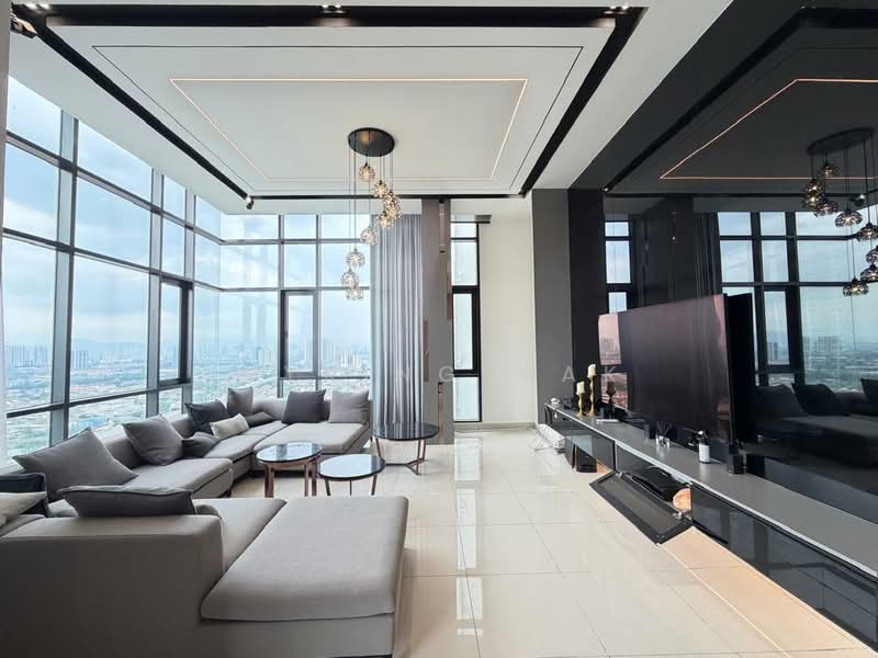 Condominium for Sale at Dua Menjalara - Wyking Mak - Living Room - PropertyGuru.com.my
