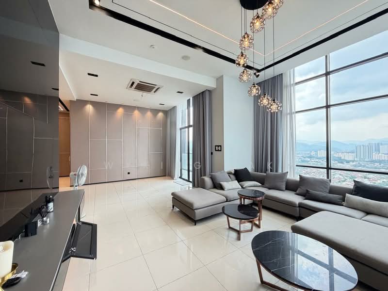 Condominium for Sale at Dua Menjalara - Wyking Mak - Living Room - PropertyGuru.com.my