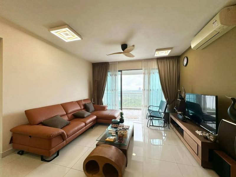 Condominium for Sale at Teega Residences - William Tay - Living Room - PropertyGuru.com.my