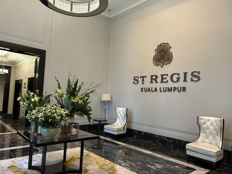 Service Residence for Rent at St Regis - Wennie Liew - Lobby - PropertyGuru.com.my